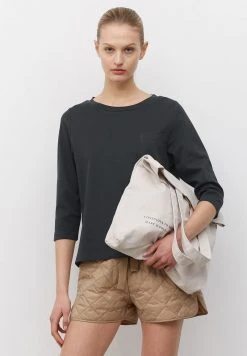 Marc O'Polo Damen Langarmshirt - Marine