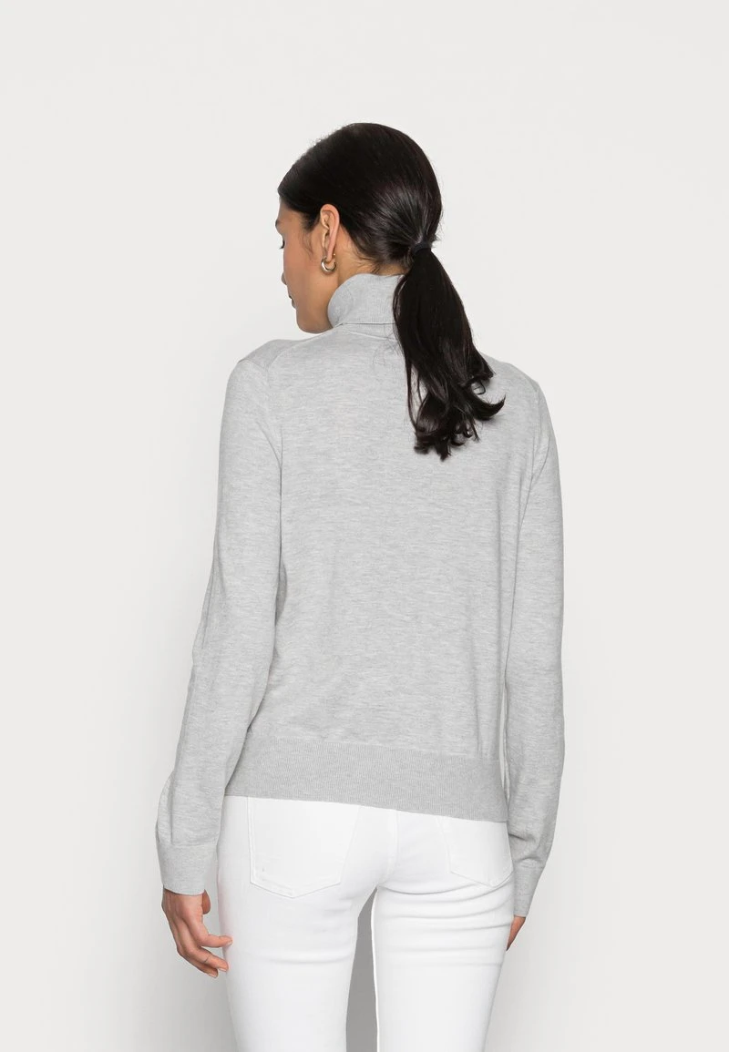 Marc O'Polo Damen TURTLE NECK - Strickpullover - Stony Grey Melange 3 Marc O'Polo Damen TURTLE NECK - Strickpullover - Stony Grey Melange – Bild 3