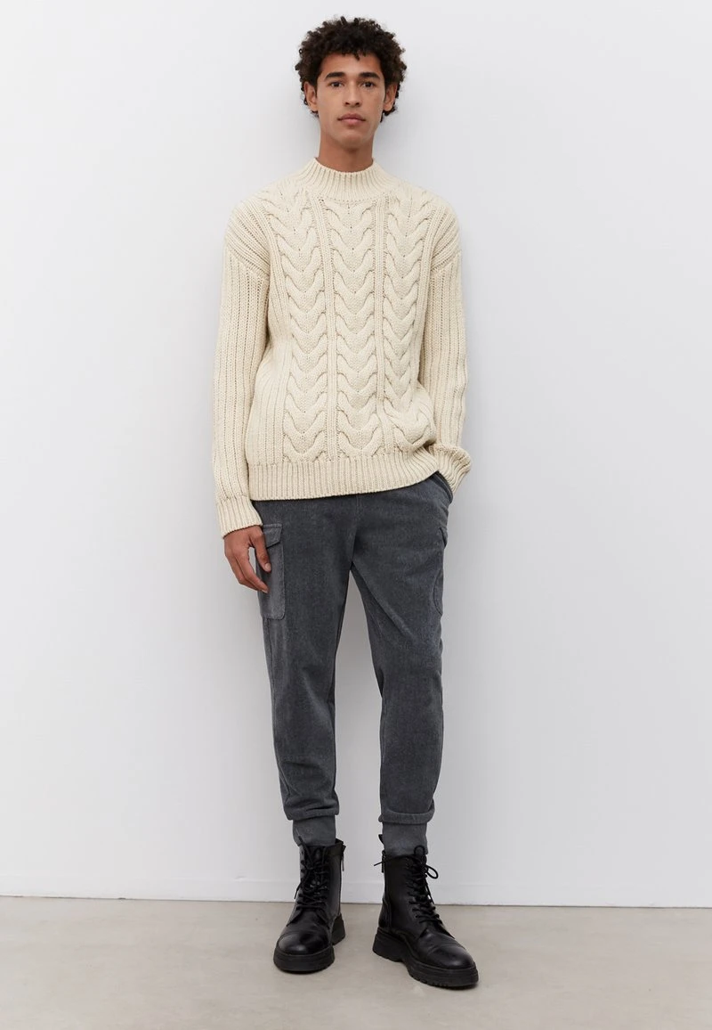 Marc O'Polo Strickpullover - Linen White | Herren 2 Marc O'Polo Strickpullover - Linen White | Herren – Bild 2