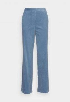 Marc O'Polo Damen PANTS JOGGING STYLE WIDE LEG SEAM POCKETS BACK WELT POCKET - Stoffhose - Fall Sky