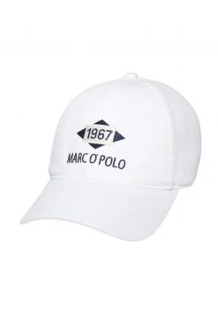 Marc O'Polo Damen LOGO TWILL - Cap - White