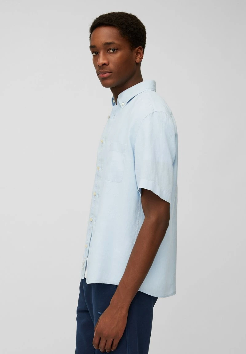 Marc O'Polo BUTTON DOWN SHORT SLEEVE - Hemd - Palace Pearl | Herren 4 Marc O'Polo BUTTON DOWN SHORT SLEEVE - Hemd - Palace Pearl | Herren – Bild 4