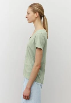 Marc O'Polo Damen T-Shirt Basic - Herbal Steam -Marc O'Polo Verkäufe 29d7bf265113404f8fd0bc27eab7d0fa
