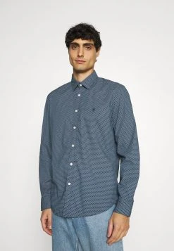 Marc O'Polo Herren Hemd - Multicolor/total Eclipse