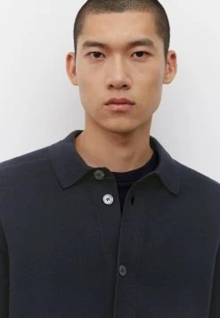 Marc O'Polo AUS KOMFORTABLEM BIO -MIX - Strickjacke - Dark Navy | Herren -Marc O'Polo Verkäufe 2d081bc7b2f44138946033369fa2ab2c