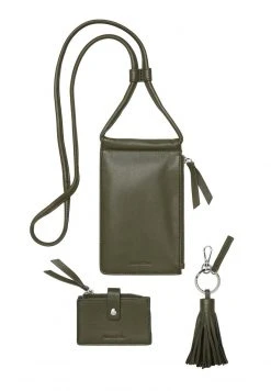 Marc O'Polo SET - Handytasche - Olive Drab | Damen