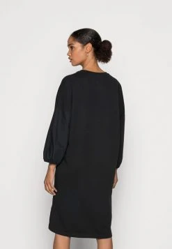 Marc O'Polo DRESS LONG SLEEVE PATCHED POCKET - Freizeitkleid - Dusty Black | Damen -Marc O'Polo Verkäufe 2e2726e532cb4a1fababc4ffaa3a05bb