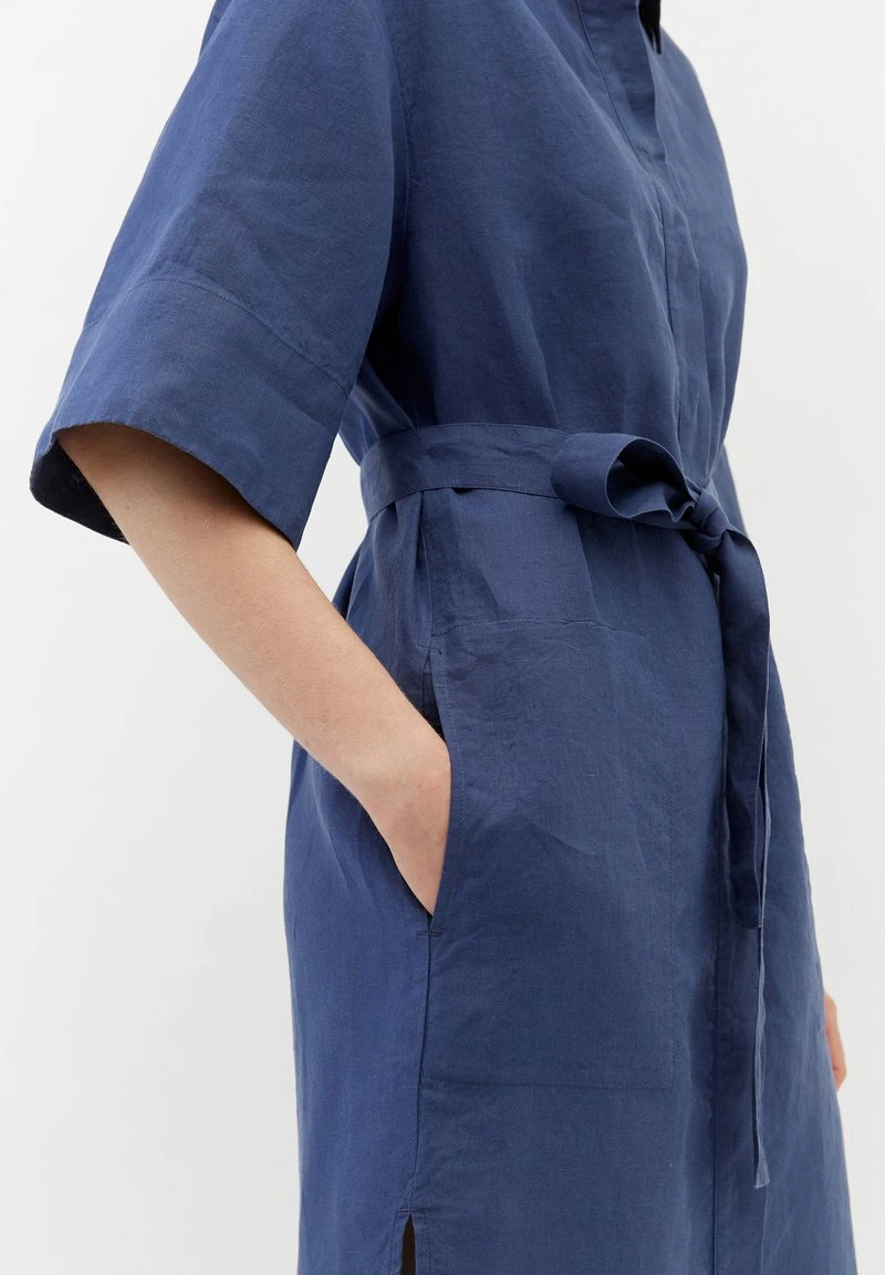 Marc O'Polo Blusenkleid - Noble Blue | Damen 5 Marc O'Polo Blusenkleid - Noble Blue | Damen – Bild 5