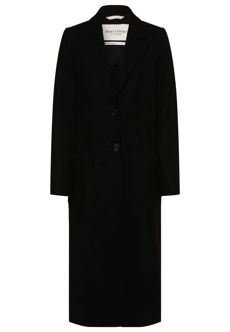 Marc O'Polo Klassischer Mantel - Schwarz | Damen 4 Marc O'Polo Klassischer Mantel - Schwarz | Damen – Bild 4