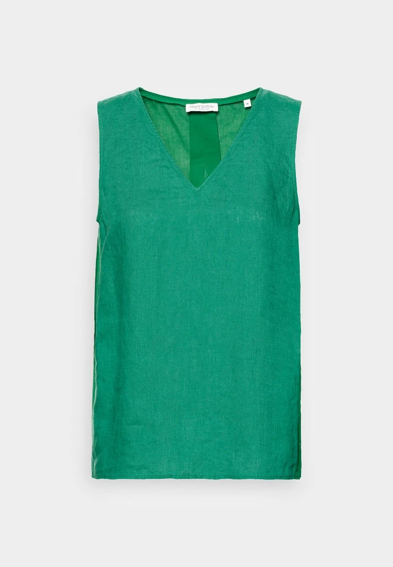 Marc O'Polo BLOUSE SLEEVELESS BACKSIDE PLEAT - Bluse - Preppy Green | Damen 4 Marc O'Polo BLOUSE SLEEVELESS BACKSIDE PLEAT - Bluse - Preppy Green | Damen – Bild 4