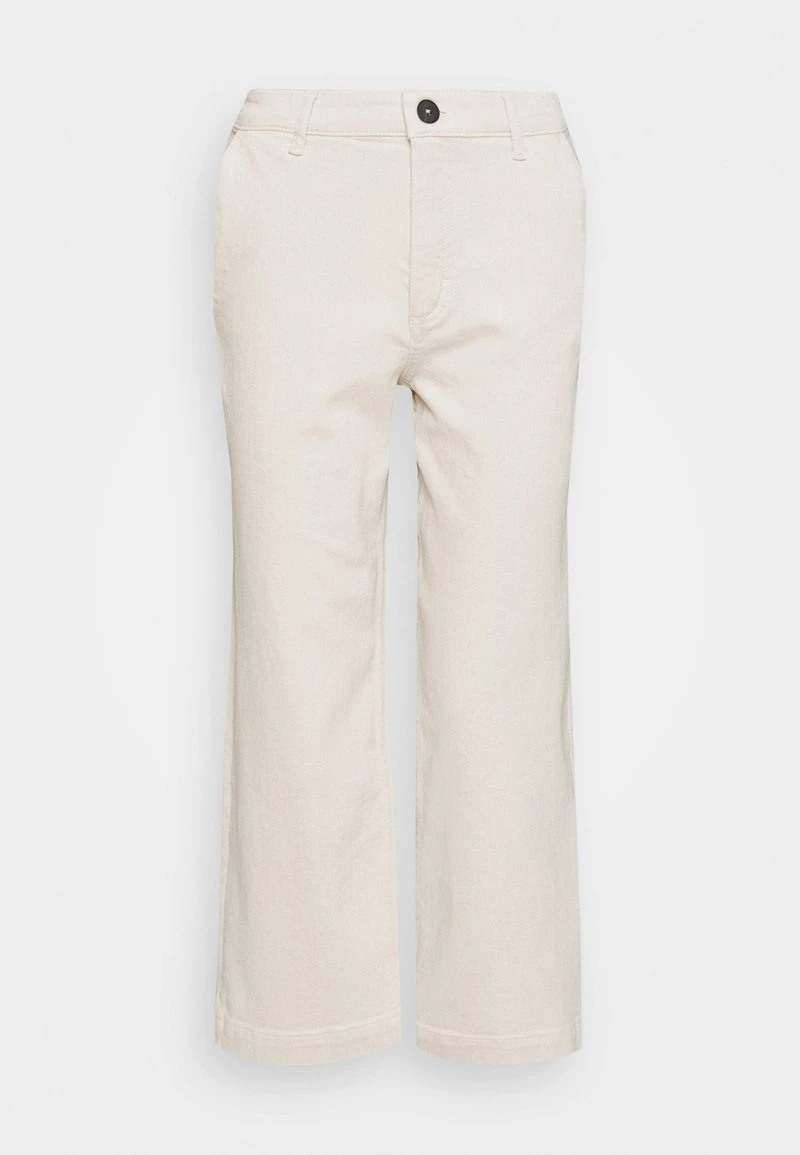 Marc O'Polo Damen TROUSER HIGH WAIST WIDE LEG - Jeans Relaxed Fit - Offwhite 1 Marc O'Polo Damen TROUSER HIGH WAIST WIDE LEG - Jeans Relaxed Fit - Offwhite