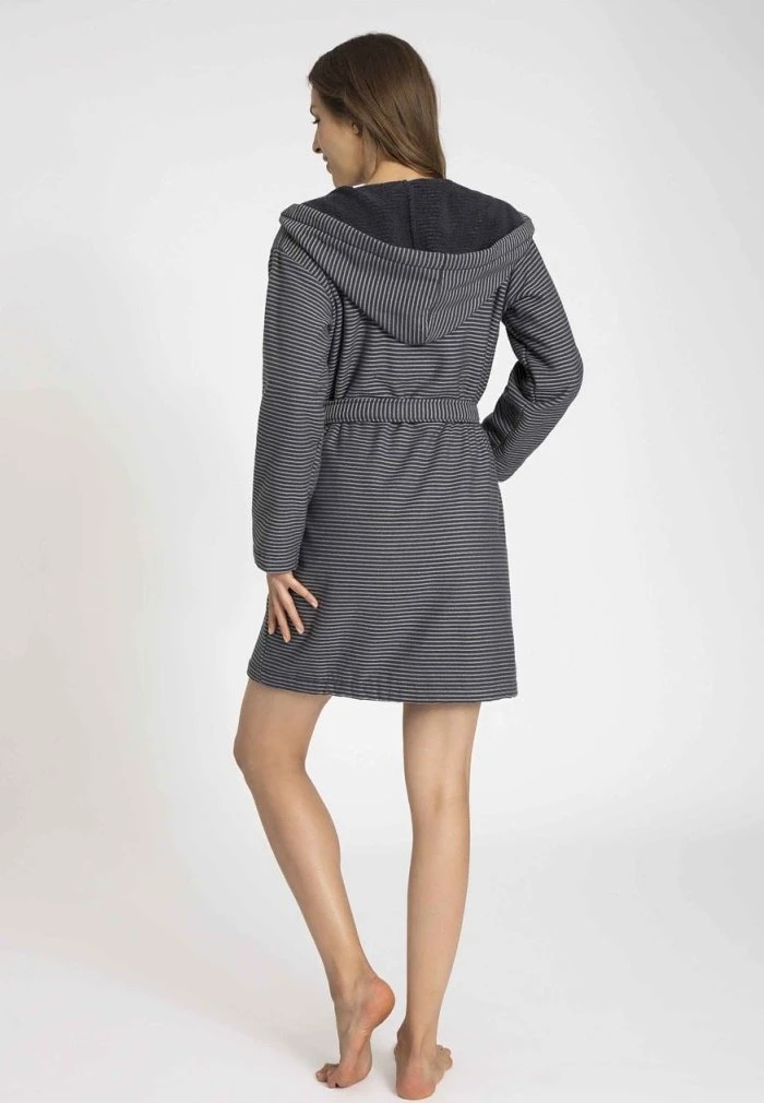 Marc O'Polo Bademantel - Marine | Damen 2 Marc O'Polo Bademantel - Marine | Damen – Bild 2