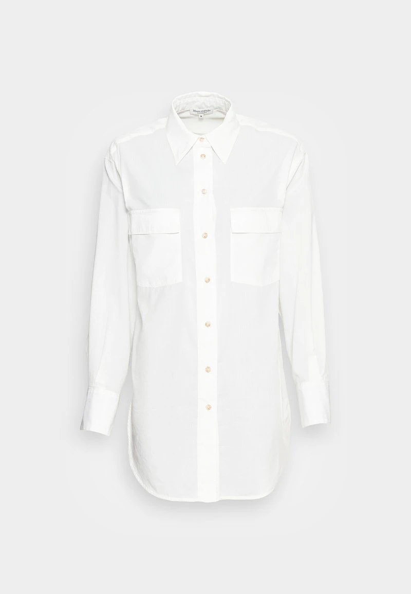 Marc O'Polo BLOUSE LONG SLEEVE KENT COLLAR - Bluse - Salty White | Damen 4 Marc O'Polo BLOUSE LONG SLEEVE KENT COLLAR - Bluse - Salty White | Damen – Bild 4