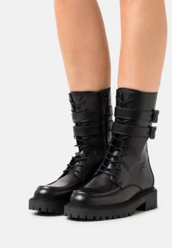 Marc O'Polo PHOBY - Schnürstiefel - Black | Damen