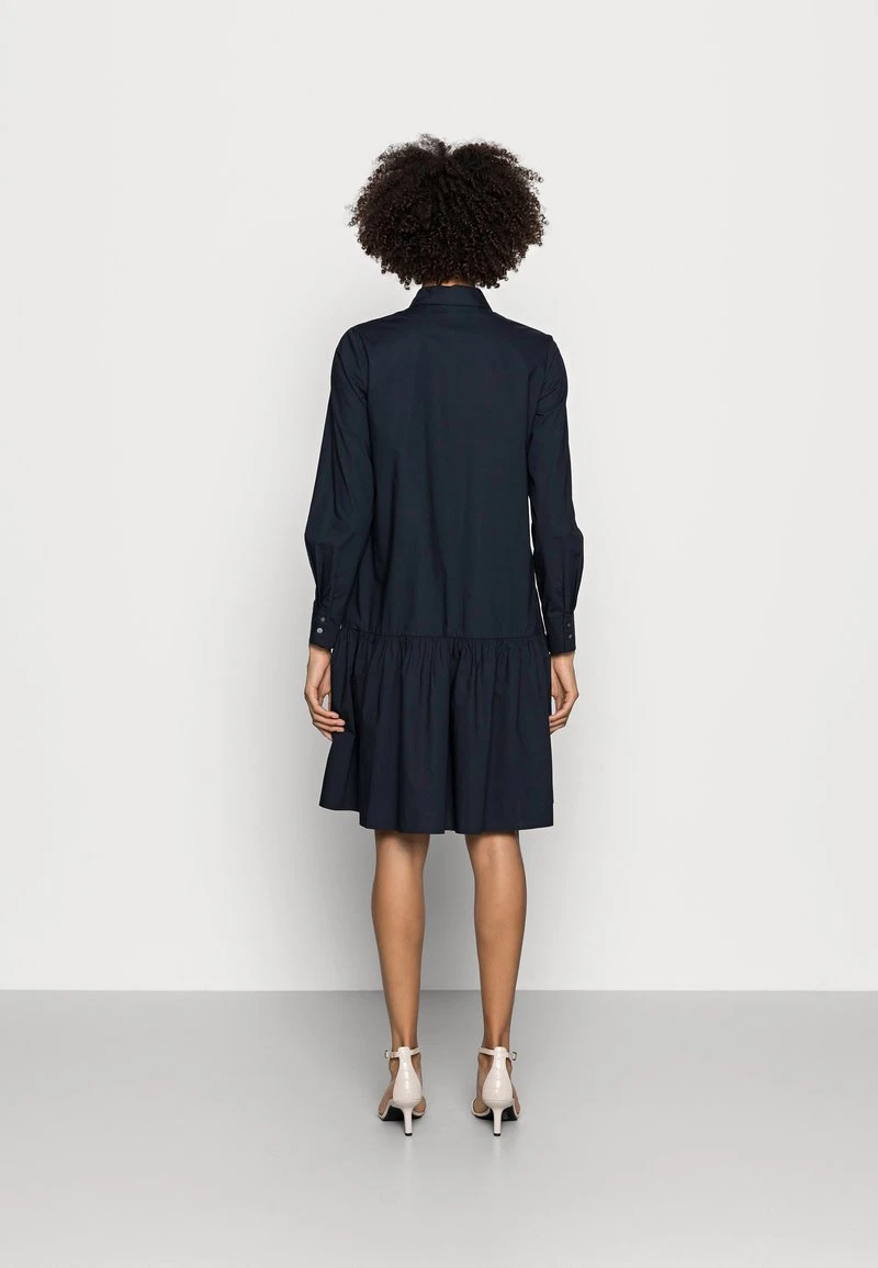 Marc O'Polo Damen DRESS FLARED STYLE - Blusenkleid - Night Sky 3 Marc O'Polo Damen DRESS FLARED STYLE - Blusenkleid - Night Sky – Bild 3