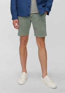 Marc O'Polo SLIM FIT PIPED BACK POCKET - Shorts - Found Fossil | Herren