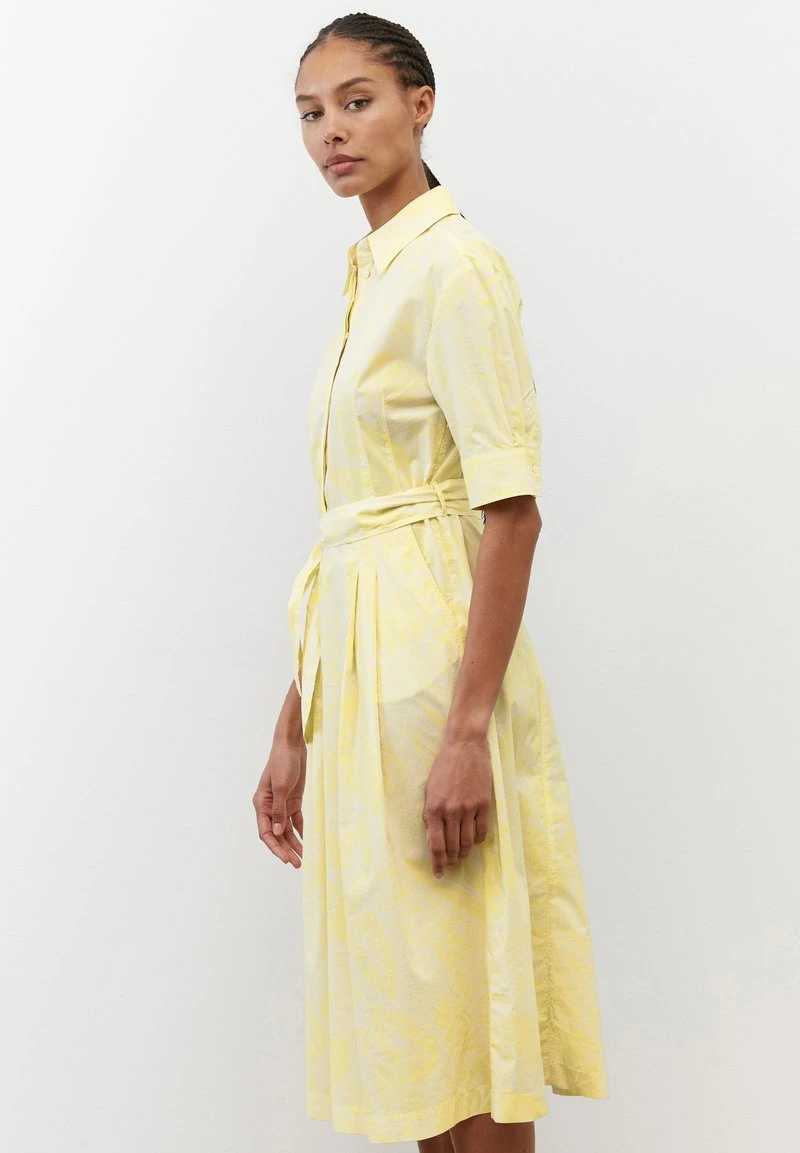 Marc O'Polo Damen PAPERTOUCH POPELINE - Blusenkleid - Yellow 3 Marc O'Polo Damen PAPERTOUCH POPELINE - Blusenkleid - Yellow – Bild 3