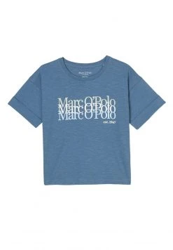 Marc O'Polo MIT LABEL-PRINT - SALTY - T-Shirt Print - Blau | Kinder