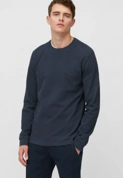 Marc O'Polo Langarmshirt - Total Eclipse | Herren