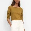 Marc O'Polo Damen Langarmshirt - Golden Hour