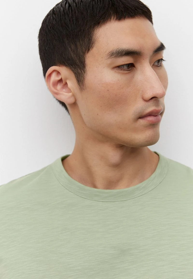 Marc O'Polo Herren SOFTER SLUB - Langarmshirt - Pistachio Gray 4 Marc O'Polo Herren SOFTER SLUB - Langarmshirt - Pistachio Gray – Bild 4