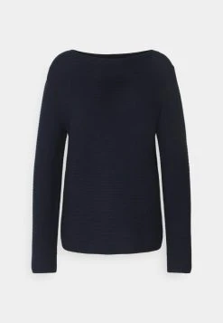 Marc O'Polo LONGSLEEVE STAND UP - Strickpullover - Night Sky | Damen