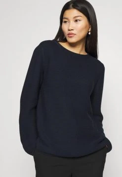 Marc O'Polo LONGSLEEVE SMALL LINKED - Strickpullover - Night Sky | Damen -Marc O'Polo Verkäufe 3a8df2250b2b4d6e9c7d09fa9829f327