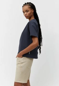 Marc O'Polo LOOSE - T-Shirt Basic - Deep Blue Sea | Damen -Marc O'Polo Verkäufe 3b74851210fc432fa971b4c69749ca58