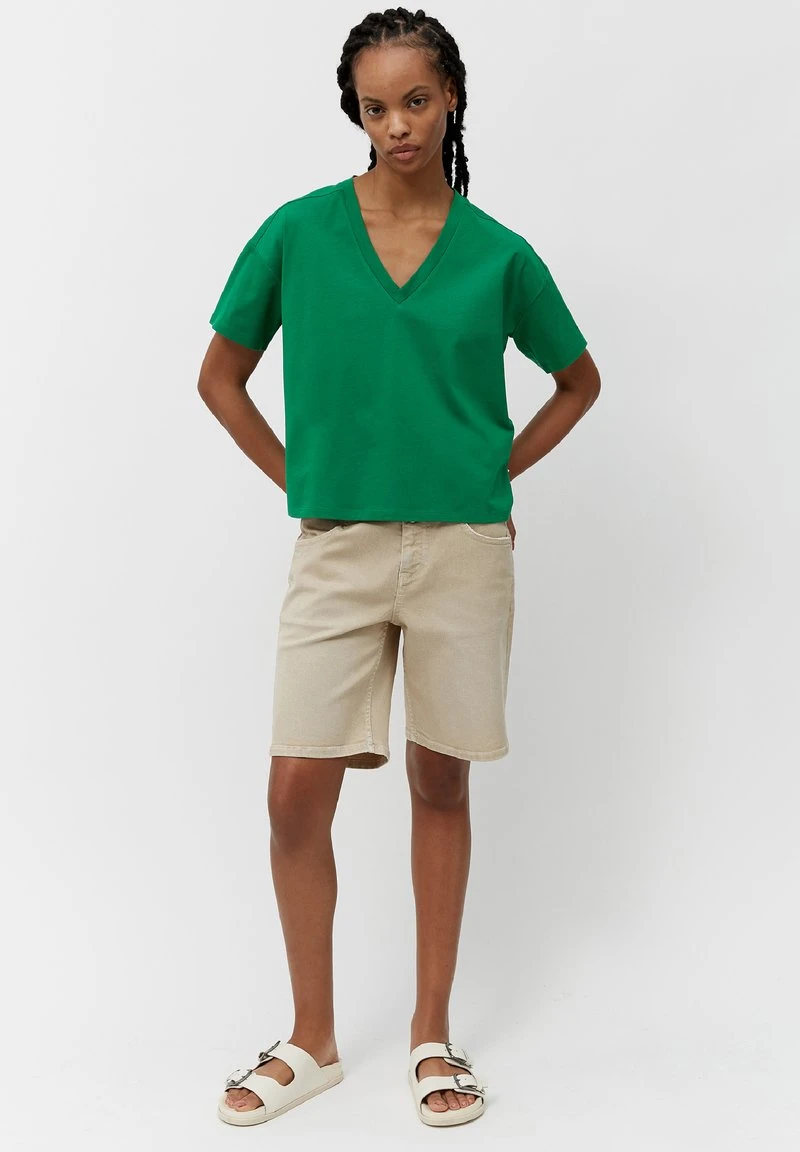 Marc O'Polo LOOSE - T-Shirt Basic - Preppy Green | Damen 2 Marc O'Polo LOOSE - T-Shirt Basic - Preppy Green | Damen – Bild 2