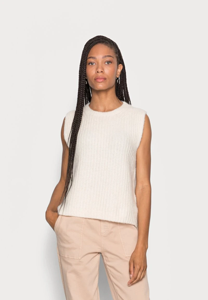 Marc O'Polo SLEEVELESS - Strickpullover - Chalky Sand | Damen 1 Marc O'Polo SLEEVELESS - Strickpullover - Chalky Sand | Damen