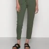 Marc O'Polo PANTS CUTLINES ELASTIC WAISTBAND - Jogginghose - Fresh Moss | Damen