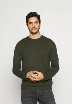 Marc O'Polo CREW NECK - Strickpullover - Burnt Leaf | Herren