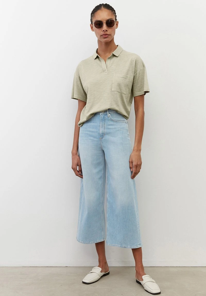 Marc O'Polo Poloshirt - Herbal Steam | Damen 5 Marc O'Polo Poloshirt - Herbal Steam | Damen – Bild 5