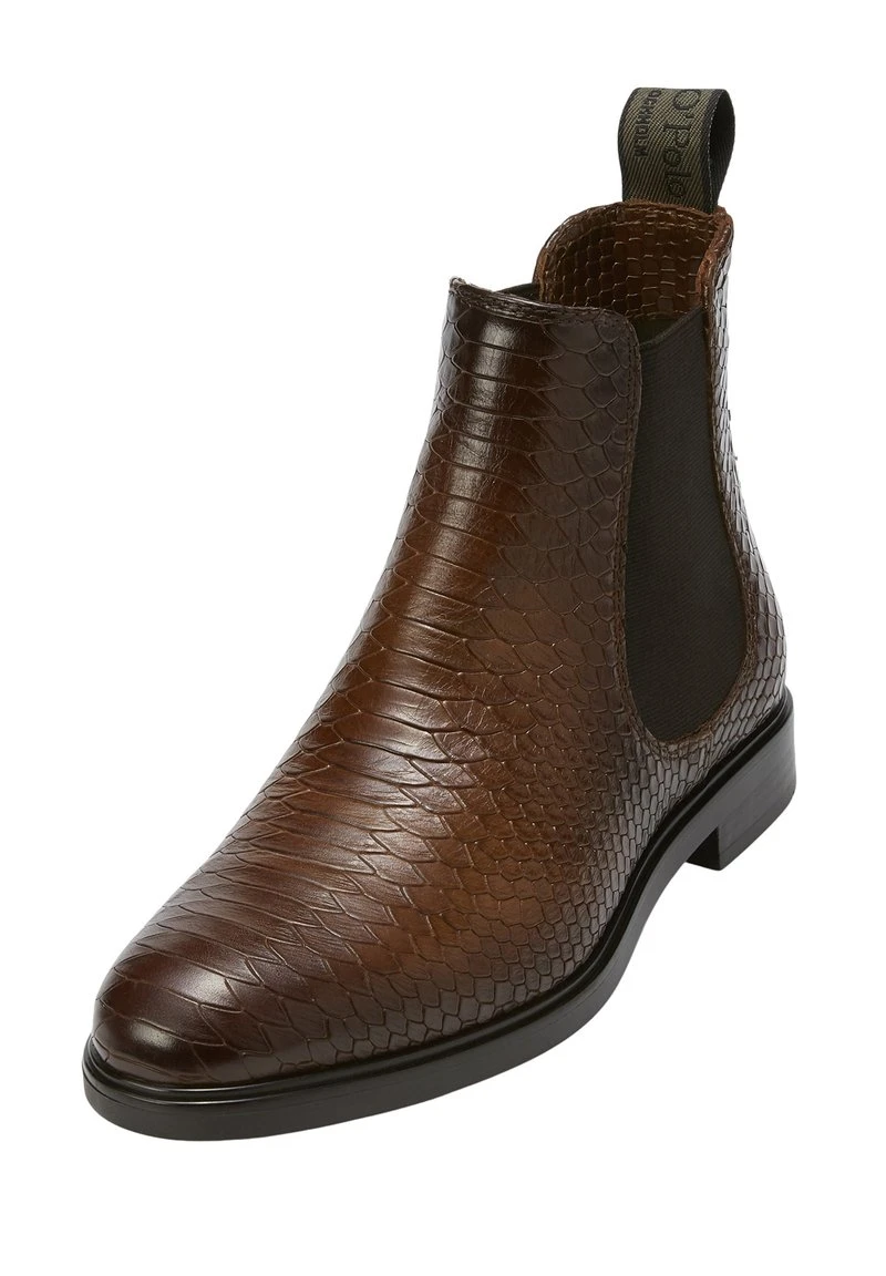 Marc O'Polo Damen MIT MODISCHER PRÄGUNG - Ankle Boot - Cognac 2 Marc O'Polo Damen MIT MODISCHER PRÄGUNG - Ankle Boot - Cognac – Bild 2