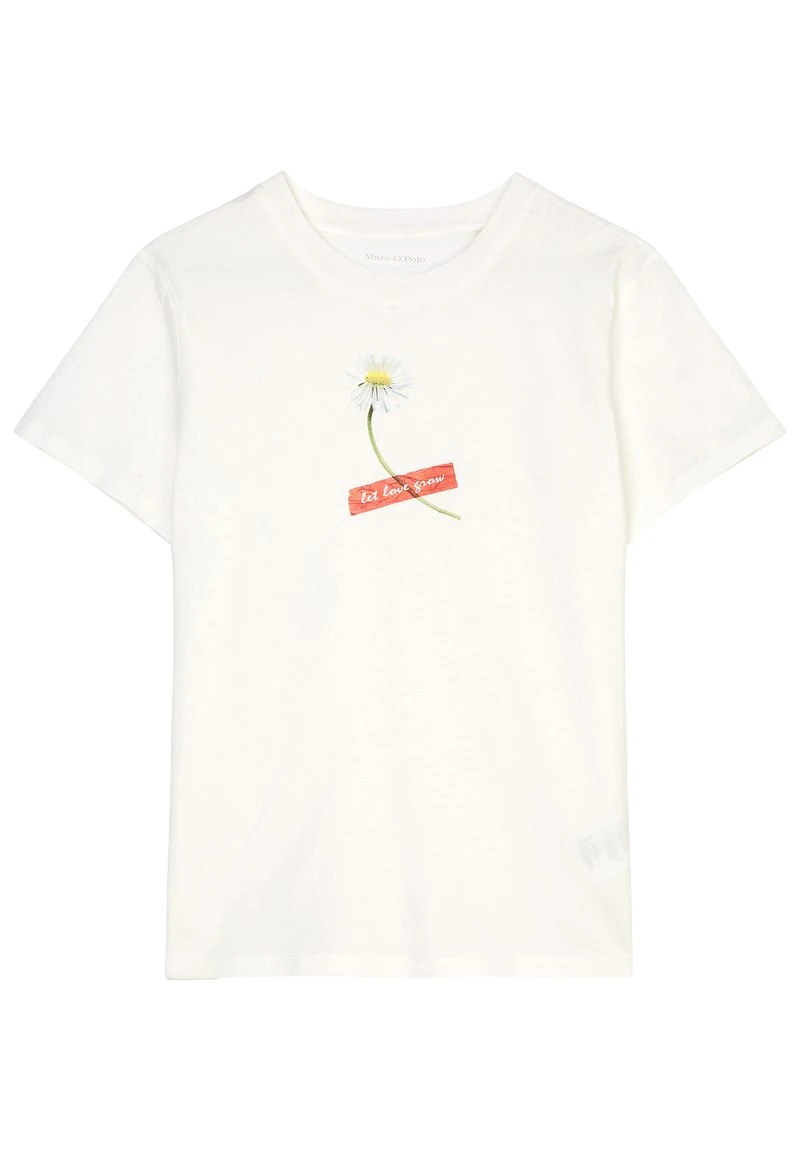 Marc O'Polo T-Shirt Print - Paper White | Damen 6 Marc O'Polo T-Shirt Print - Paper White | Damen – Bild 6