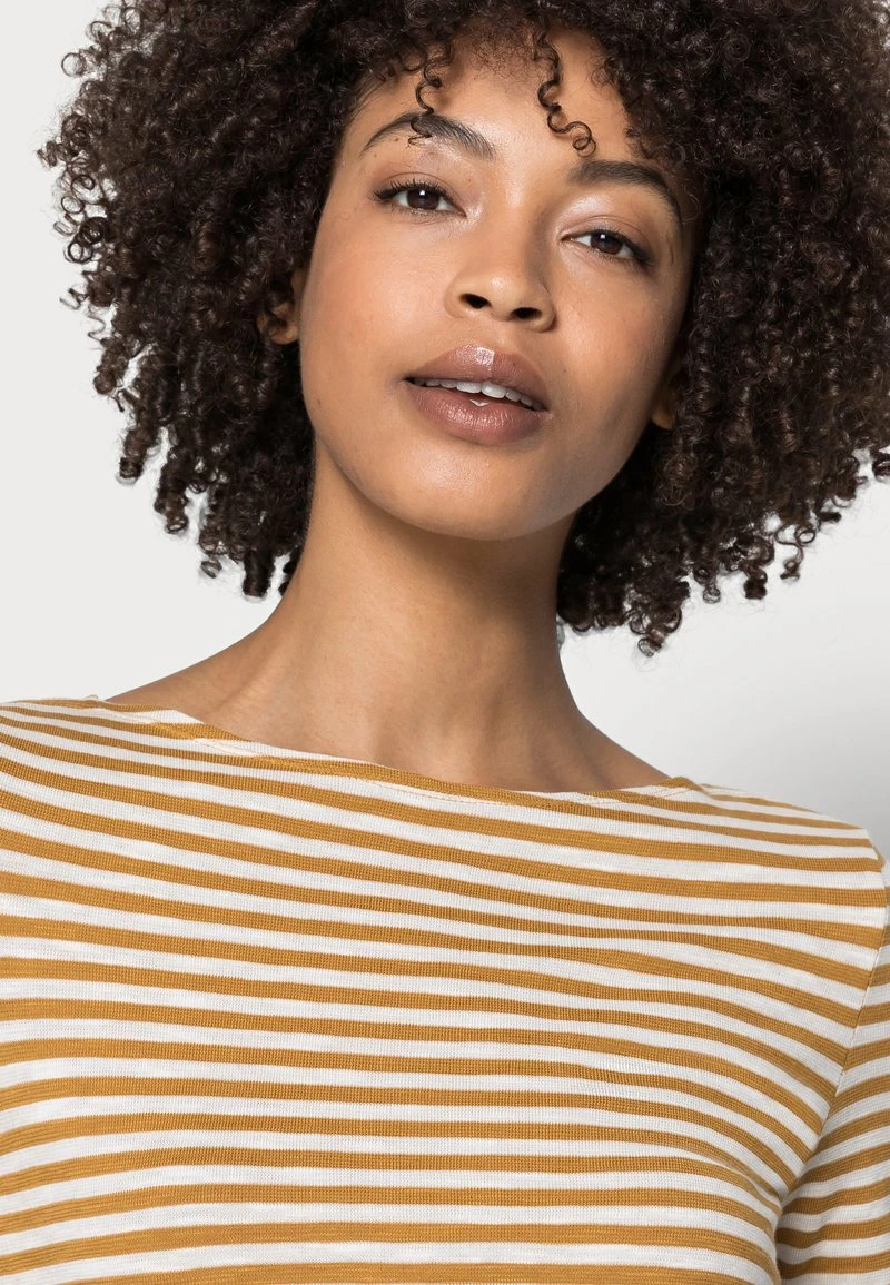 Marc O'Polo SHORT SLEEVE BOAT NECK - T-Shirt Print - Multi/sweet Corn | Damen 4 Marc O'Polo SHORT SLEEVE BOAT NECK - T-Shirt Print - Multi/sweet Corn | Damen – Bild 4