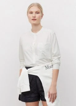 Marc O'Polo Bluse - Salty White | Damen