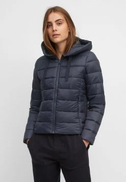Marc O'Polo SP, RECYCLED NO DOWN, RECYCLED, FIX HOOD, WELT POCKET - Übergangsjacke - Midnight Blue | Damen