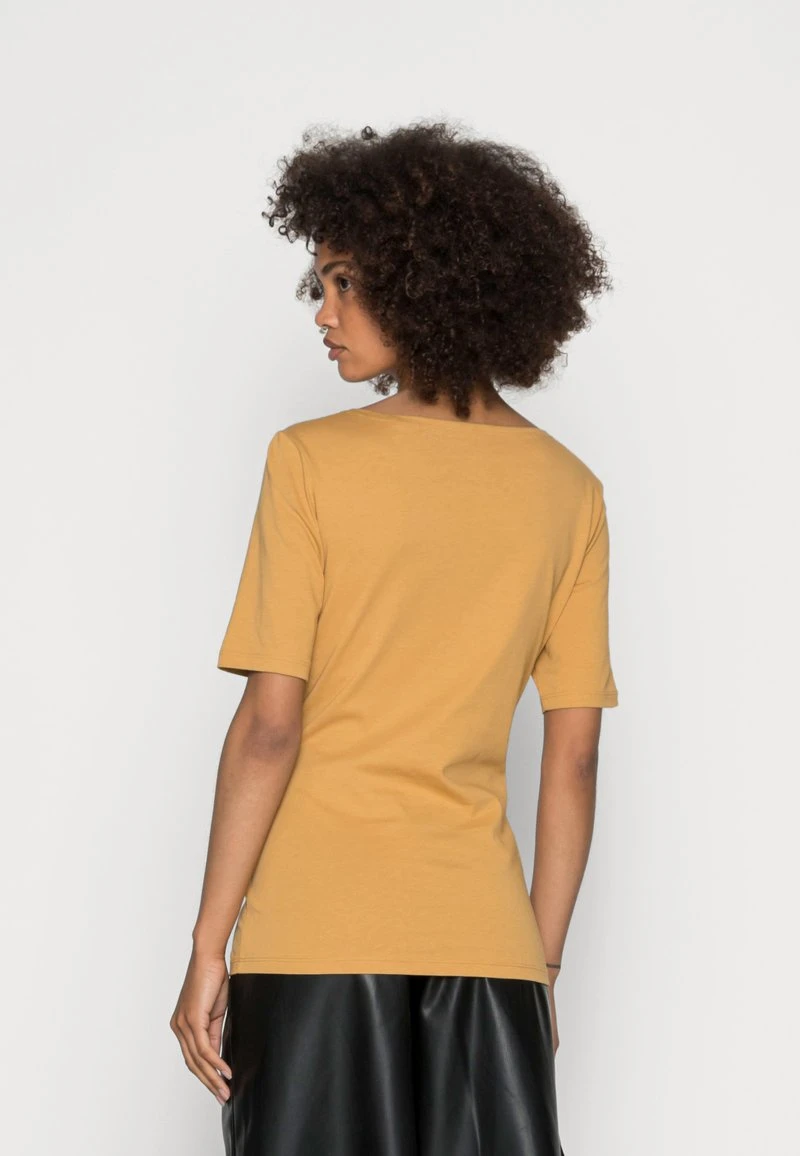 Marc O'Polo SHORT SLEEVE ROUND NECK - T-Shirt Basic - Sweet Corn | Damen 3 Marc O'Polo SHORT SLEEVE ROUND NECK - T-Shirt Basic - Sweet Corn | Damen – Bild 3