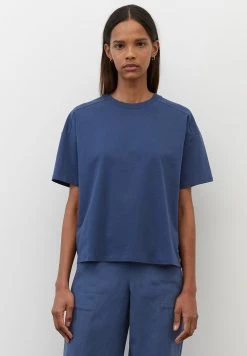 Marc O'Polo Damen REINER - T-Shirt Basic - Noble Blue