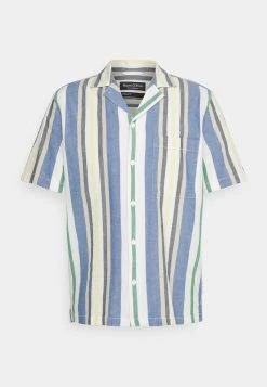 Marc O'Polo Herren CAMP COLLAR SHORT SLEEVE ONE CHEST POCKET SLIT AT SIDE SEAM - Hemd - Multi/egg White -Marc O'Polo Verkäufe 45a0d83939e0481ab64382cd1f1280cb