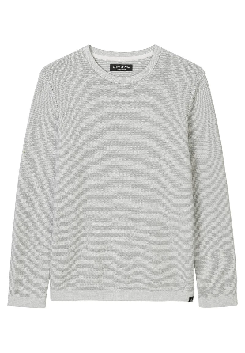 Marc O'Polo Strickpullover - Light Grey Melange | Herren 6 Marc O'Polo Strickpullover - Light Grey Melange | Herren – Bild 6