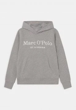 Marc O'Polo HOODIE - Sweatshirt - Stone Grey Melange | Kinder