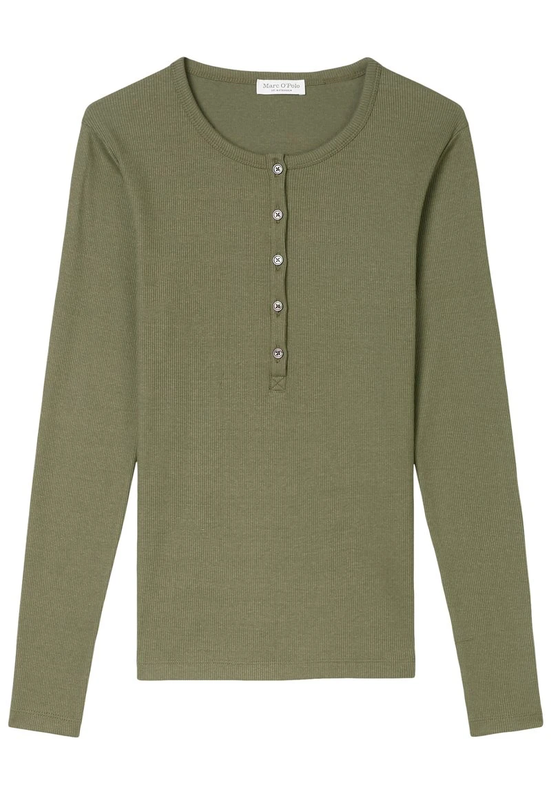 Marc O'Polo Damen LONGSLEEVE - Langarmshirt - Olive Grove 5 Marc O'Polo Damen LONGSLEEVE - Langarmshirt - Olive Grove – Bild 5