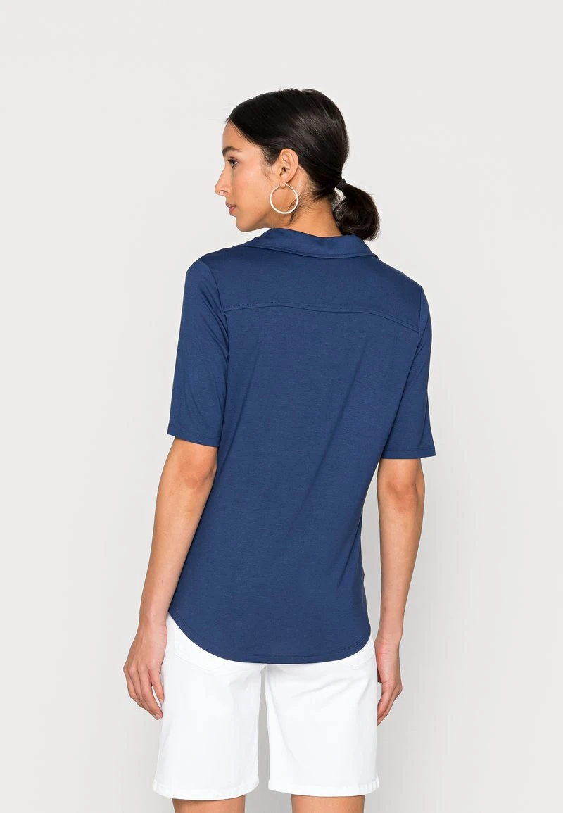 Marc O'Polo Damen BLOUSE - Hemdbluse - Noble Blue 3 Marc O'Polo Damen BLOUSE - Hemdbluse - Noble Blue – Bild 3
