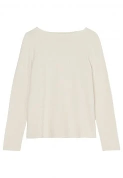 Marc O'Polo Damen MIT KÖRNIGER REISKORN-STRUKTUR - Strickpullover - Chalky Sand