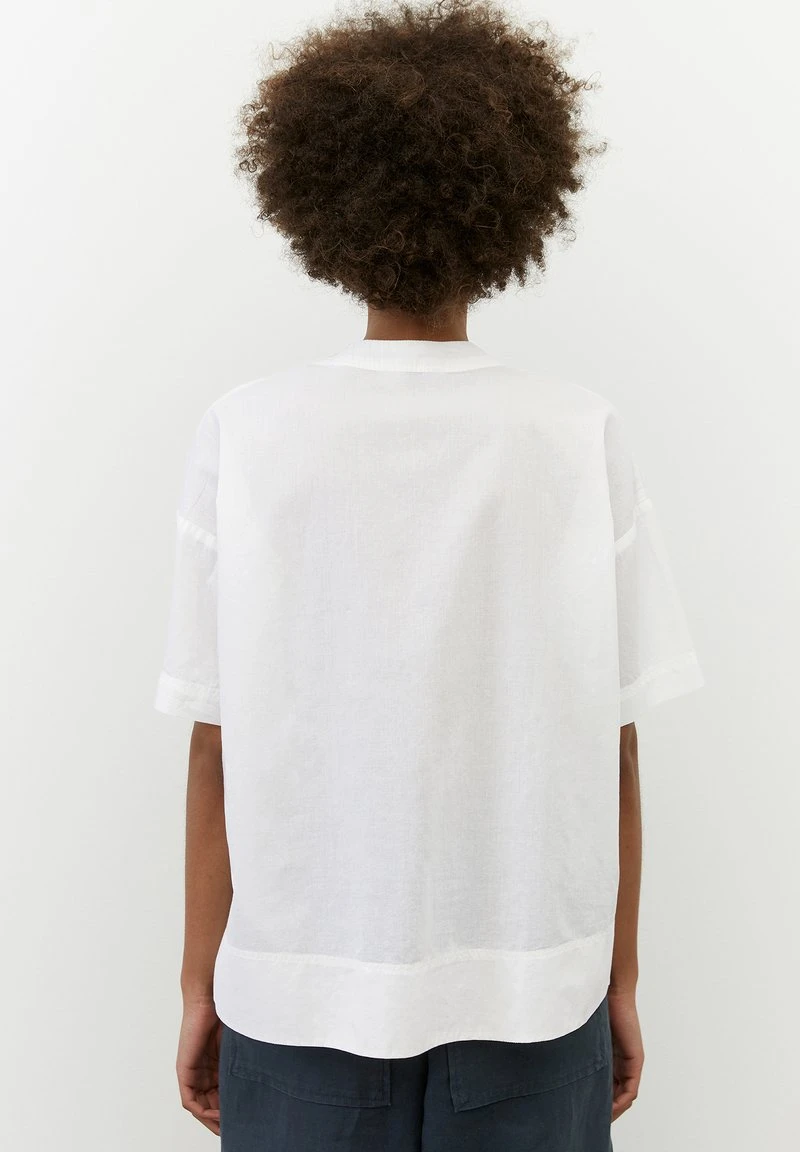 Marc O'Polo MIT V-NECK - Bluse - Salty White | Damen 2 Marc O'Polo MIT V-NECK - Bluse - Salty White | Damen – Bild 2