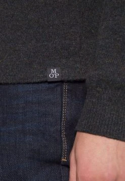 Marc O'Polo Strickpullover - Dark Grey Melange | Herren -Marc O'Polo Verkäufe 4a72c1d39dd44b7088b7c2841a57224a