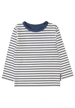 Marc O'Polo MIT STREIFEN - Langarmshirt - Washed Blue | Kinder