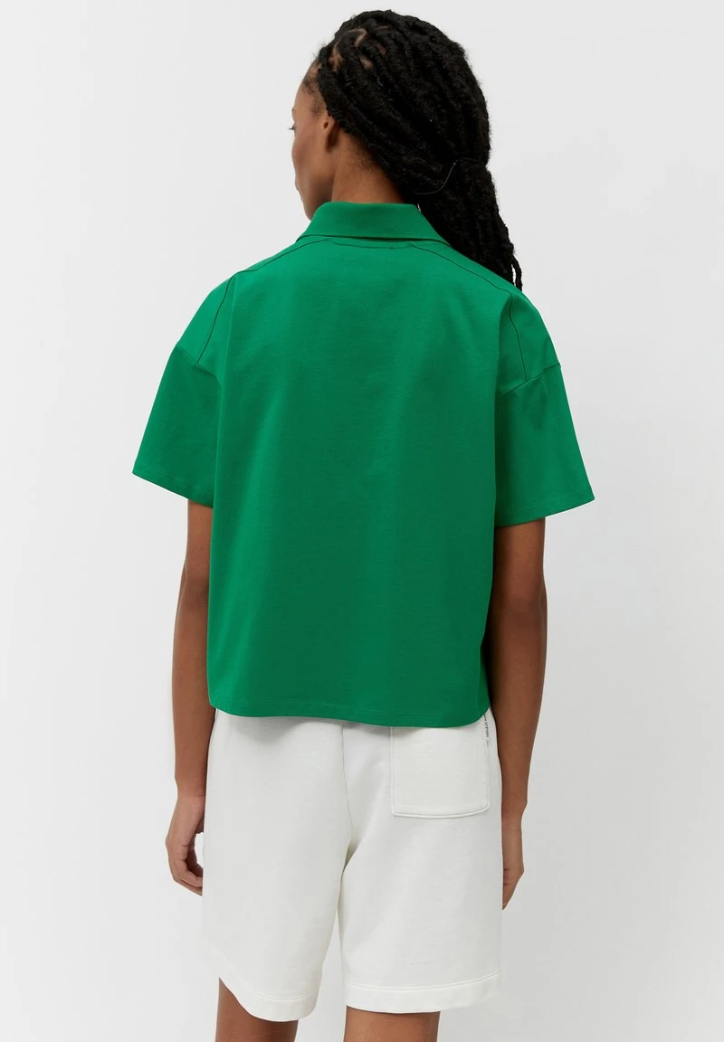 Marc O'Polo Damen Poloshirt - Preppy Green 3 Marc O'Polo Damen Poloshirt - Preppy Green – Bild 3